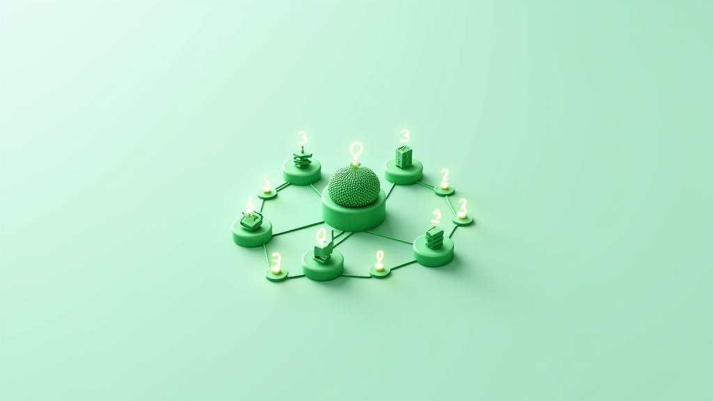 Diagrama visual que ilustra la interconexión de aplicaciones móviles, dispositivos wearables, un dashboard ejecutivo y APIs diversas, formando un ecosistema unificado de bienestar corporativo.